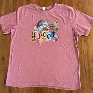 Unisex Men’s Women’s Disney Epcot Graphic Tee XL
